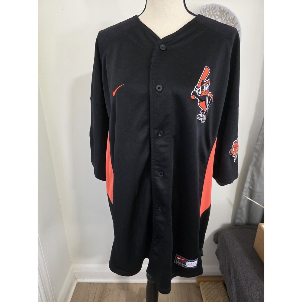 Vintage NIKE Baltimore Orioles Baseball Jersey MLB Lopez 18 HtF Sz XXL VguC